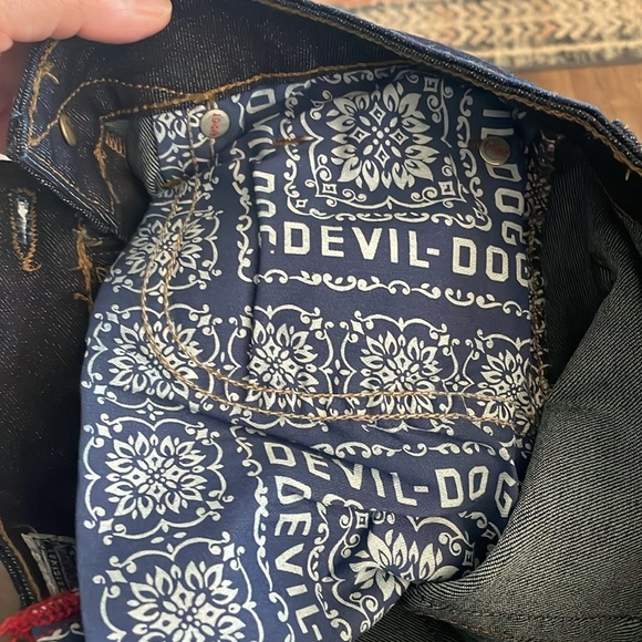 Devil Dog Slim Straight Jeans 28x32 - Picture 6 of 6